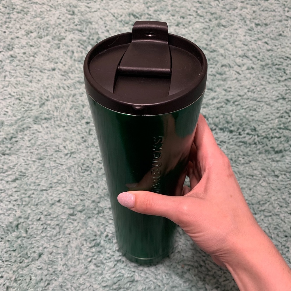 Green Stainless Steel Starbucks Tumbler